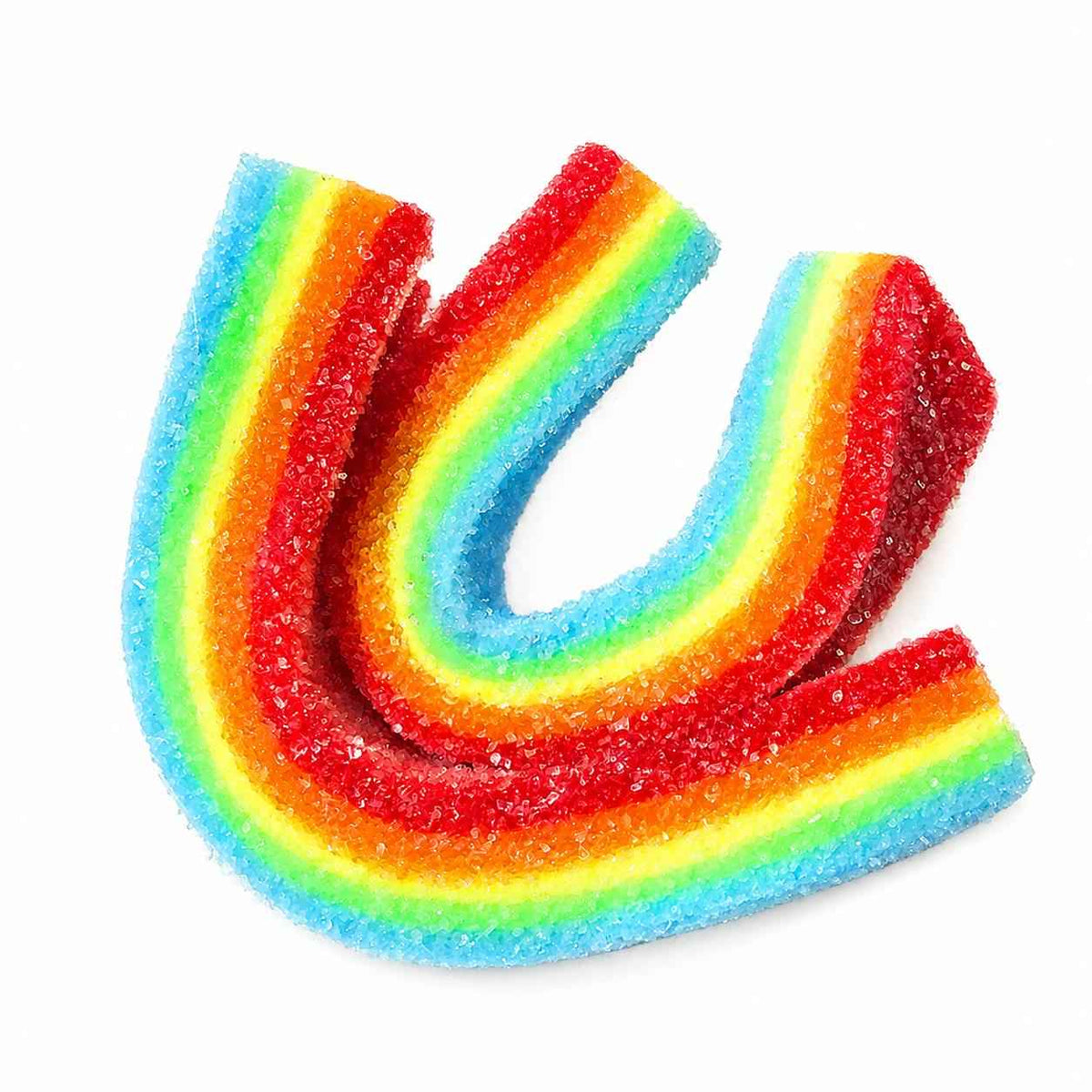 Taba Rainbow Strip Squishy Toy, LYNSOLAB Fidget, Portable Stress Relief Sensory Squeeze Toy