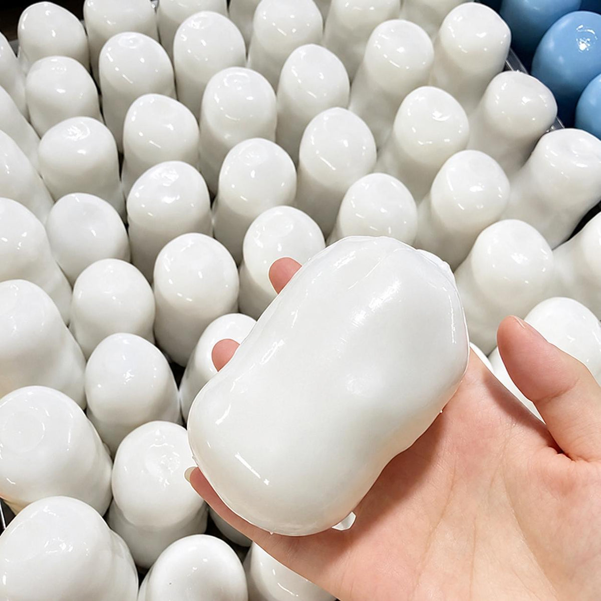 Squeeze Away Stress with Our Soap Squishy Sensory Fidget Toy - 3 Vibrant Colors