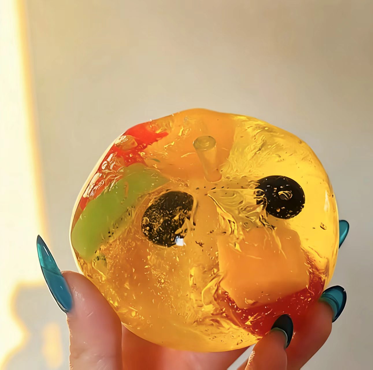 Mix Fruit Apple (Zero bounce-back) Squishy Fidget Toy