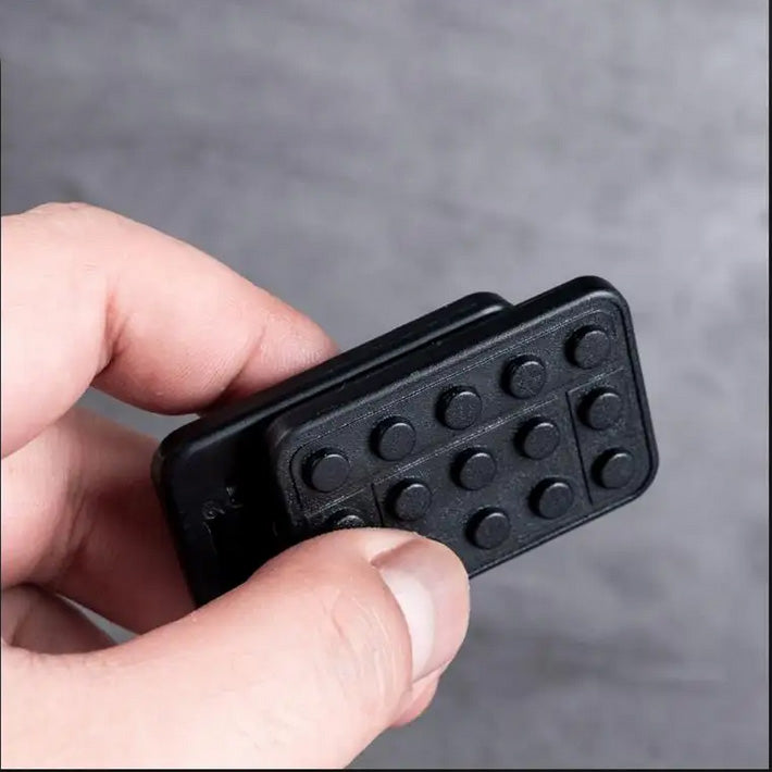 Magnetic Slider & Clicker Fidget Toy EDC Stress Relief Push Card for Adults Anxiety Focus