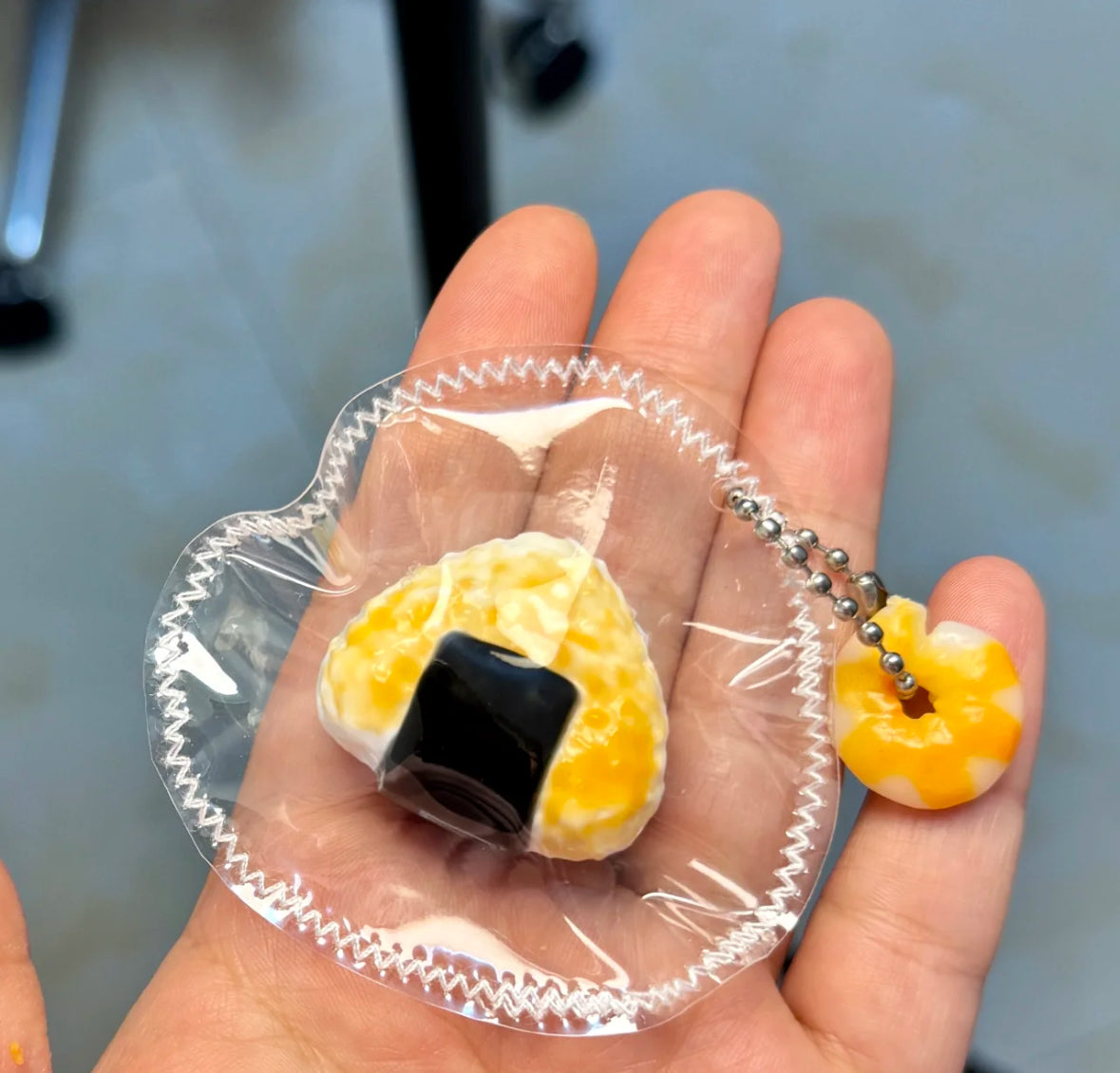 Adorable Tiny Ongiri Sushi Squishy - Stress Relief Toy for All Ages - Lynsolab