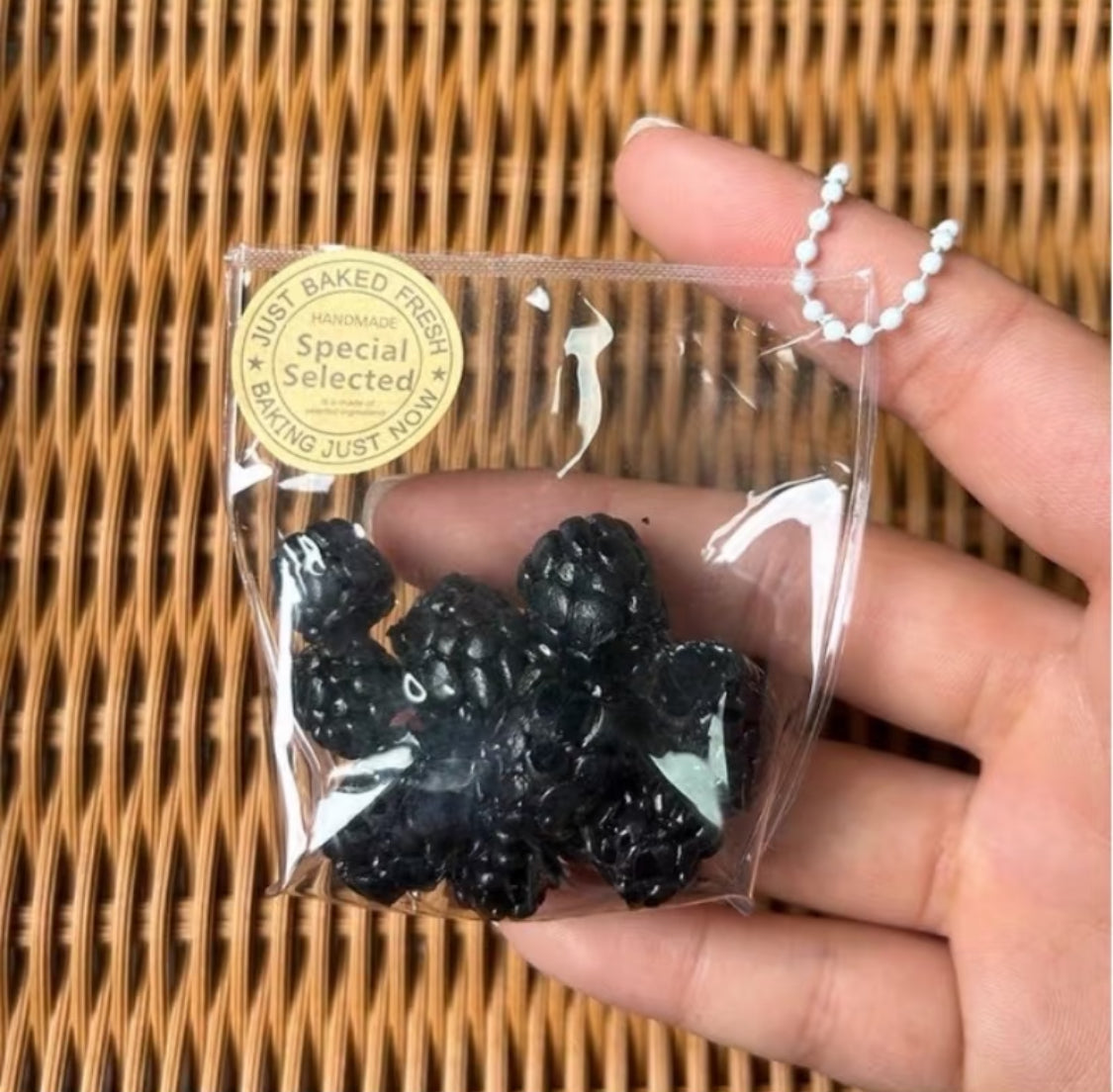 Stress-Relieving Little Fruit Squishy Keychain Fidget Toy - Lynsolab