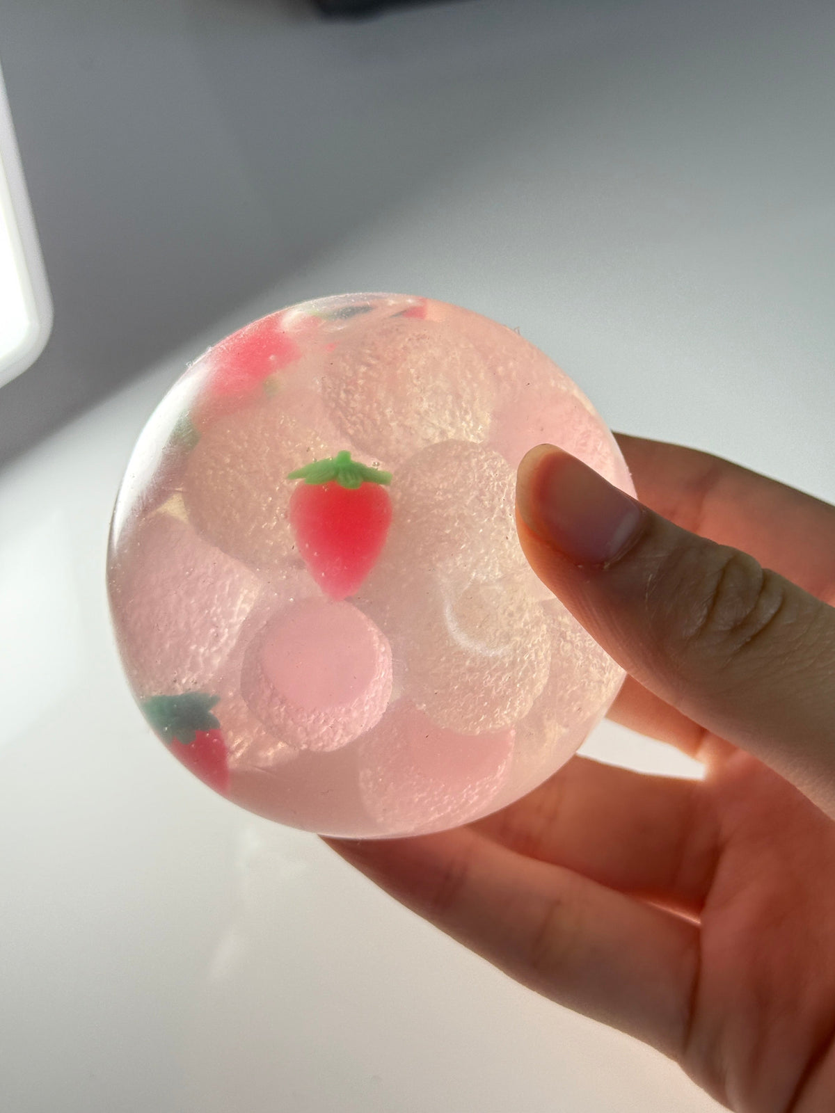 Stress Relief Squishy Balls - Ocean Pebble Fidget Toy for Ultimate Relaxation - Lynsolab