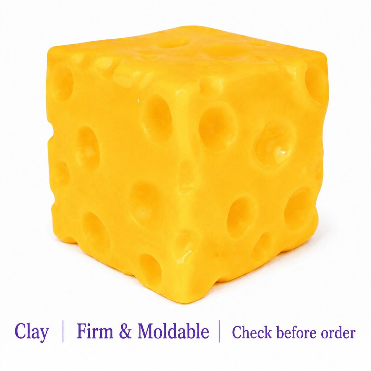 Delightful Soft Cheese Blocks – Fun Stress Relief Toy for Relaxation | Perfect Gift Idea for Valentine's & Holidays