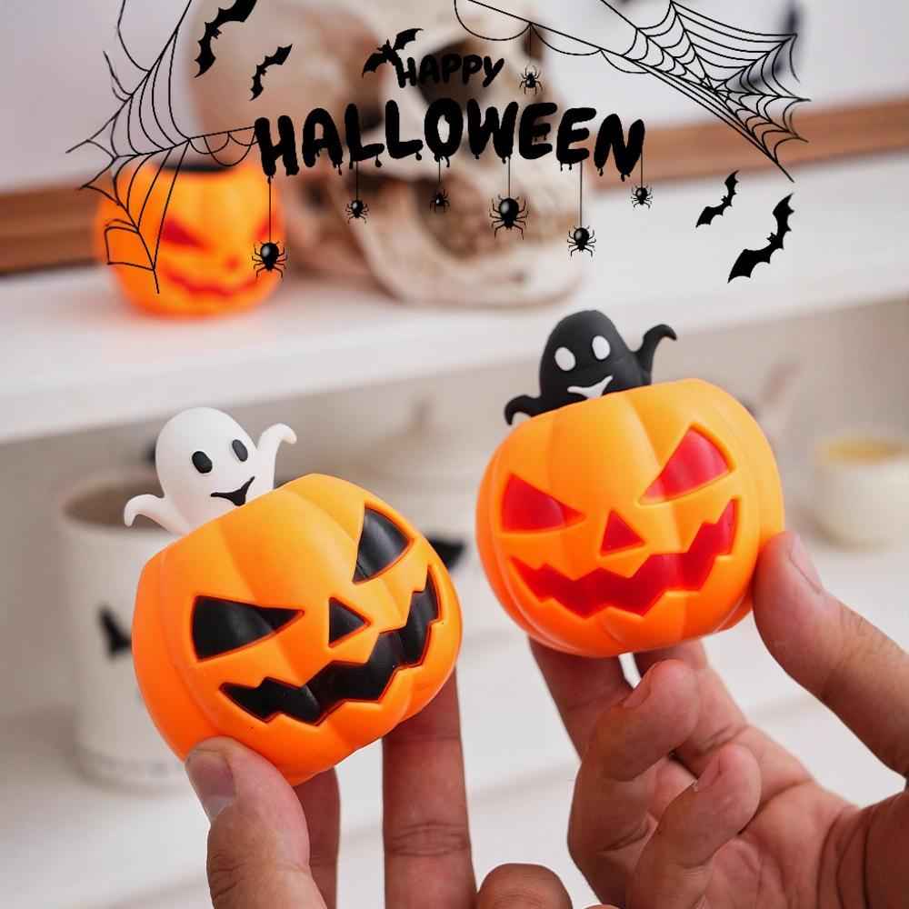 LYNSOLAB Pumpkin Ghost Fidget Toy - Ultimate Stress Relief Squeeze Toy