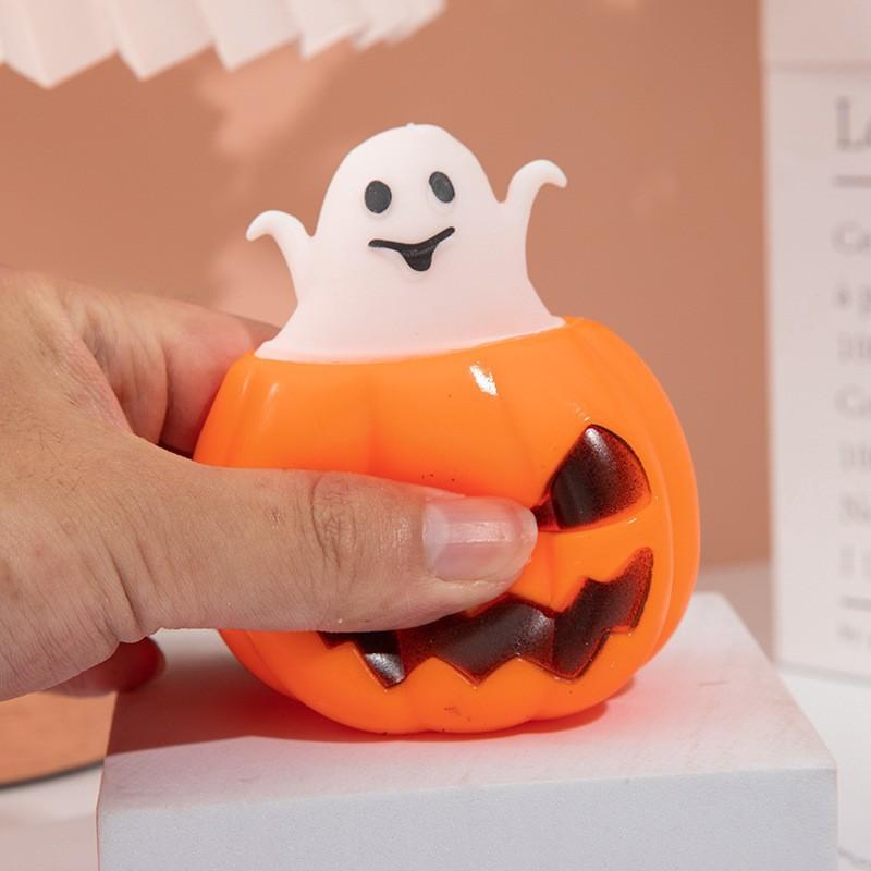 LYNSOLAB Pumpkin Ghost Fidget Toy - Ultimate Stress Relief Squeeze Toy