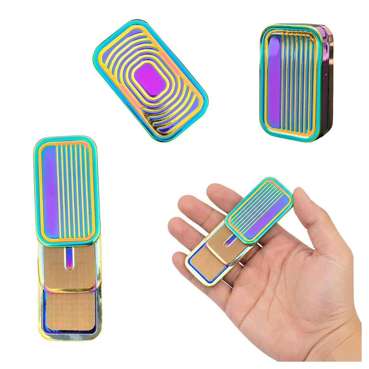 Rainbow Metal Magnetic Sliders