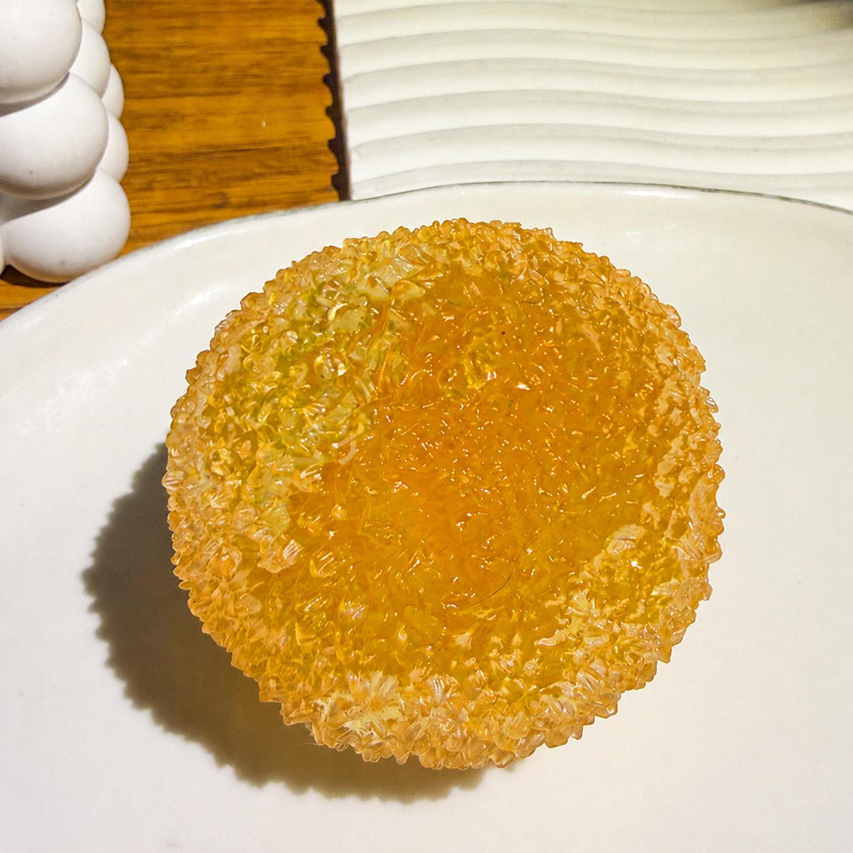 Relax and Unwind with the Textured Jelly Squishy Ball - Your Must-Have Stress Relief Fidget Toy