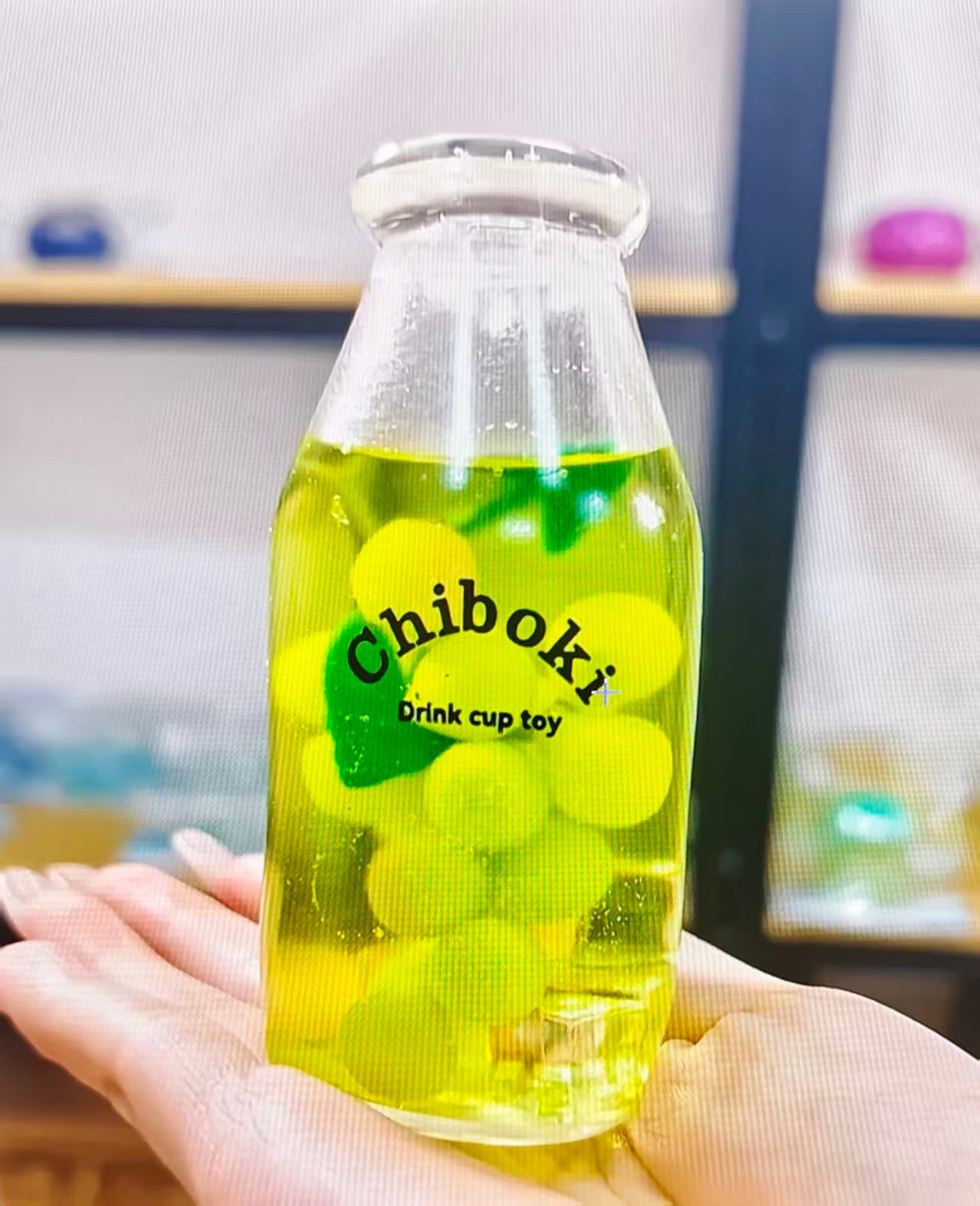 Stay Calm Anywhere with Our Handmade Stress Relief Fidget Toy – Clear Bottle Squishy Ball - Lynsolab