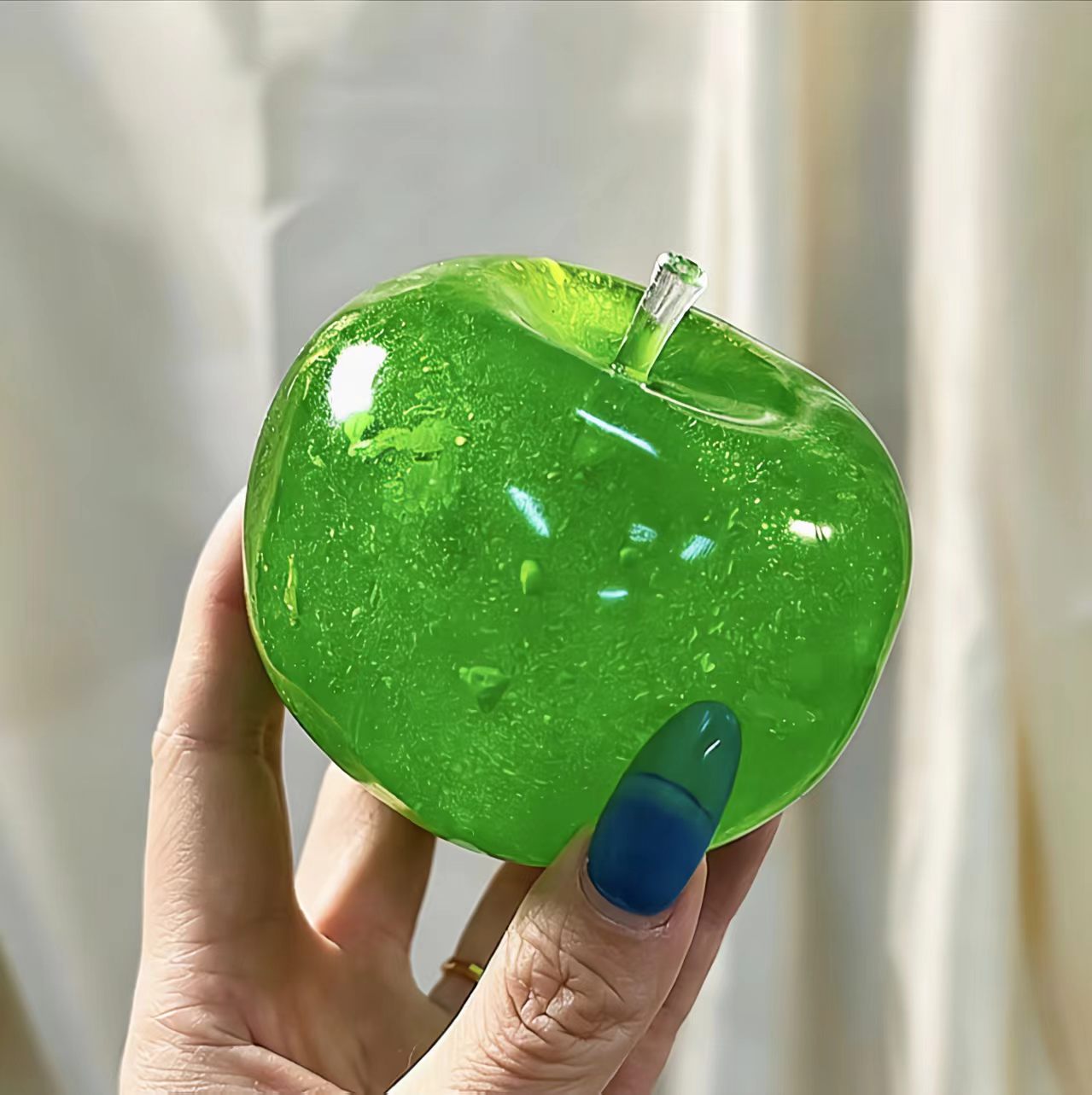 Solid Filled Apple Squishy Fidget Toy(Zero bounce-back)