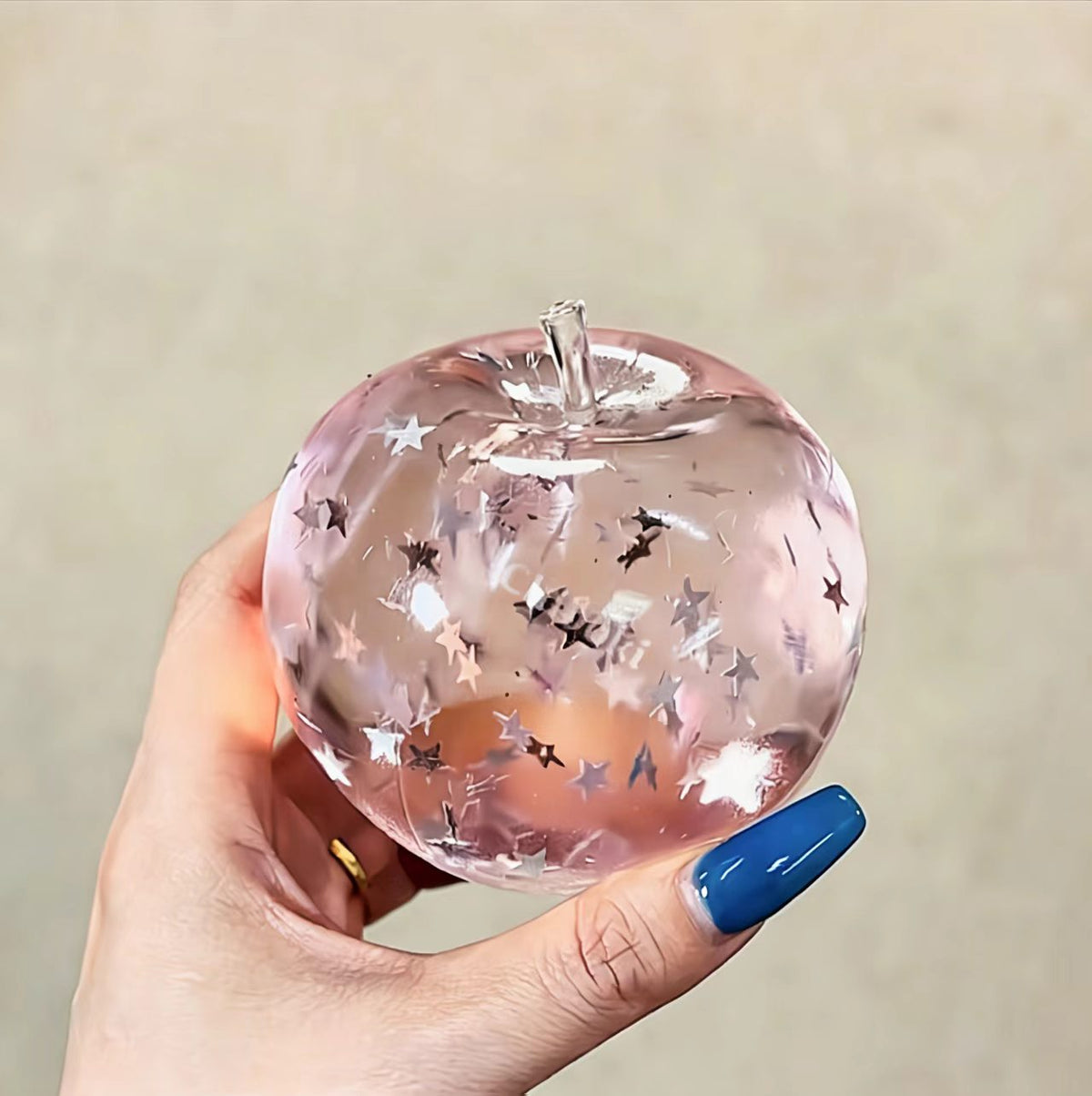 Nebula Galaxy Apple Squishy Fidget Toy - Lynsolab