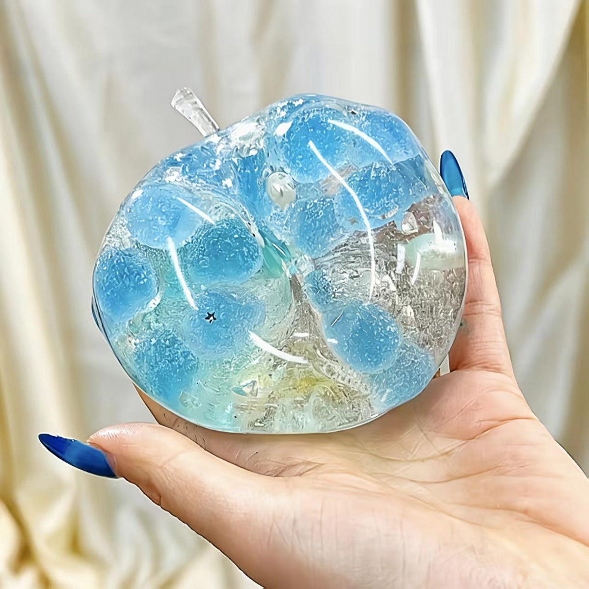 Medium Apple Squishy Fidget Toy for Stress Relief and Fun - Lynsolab