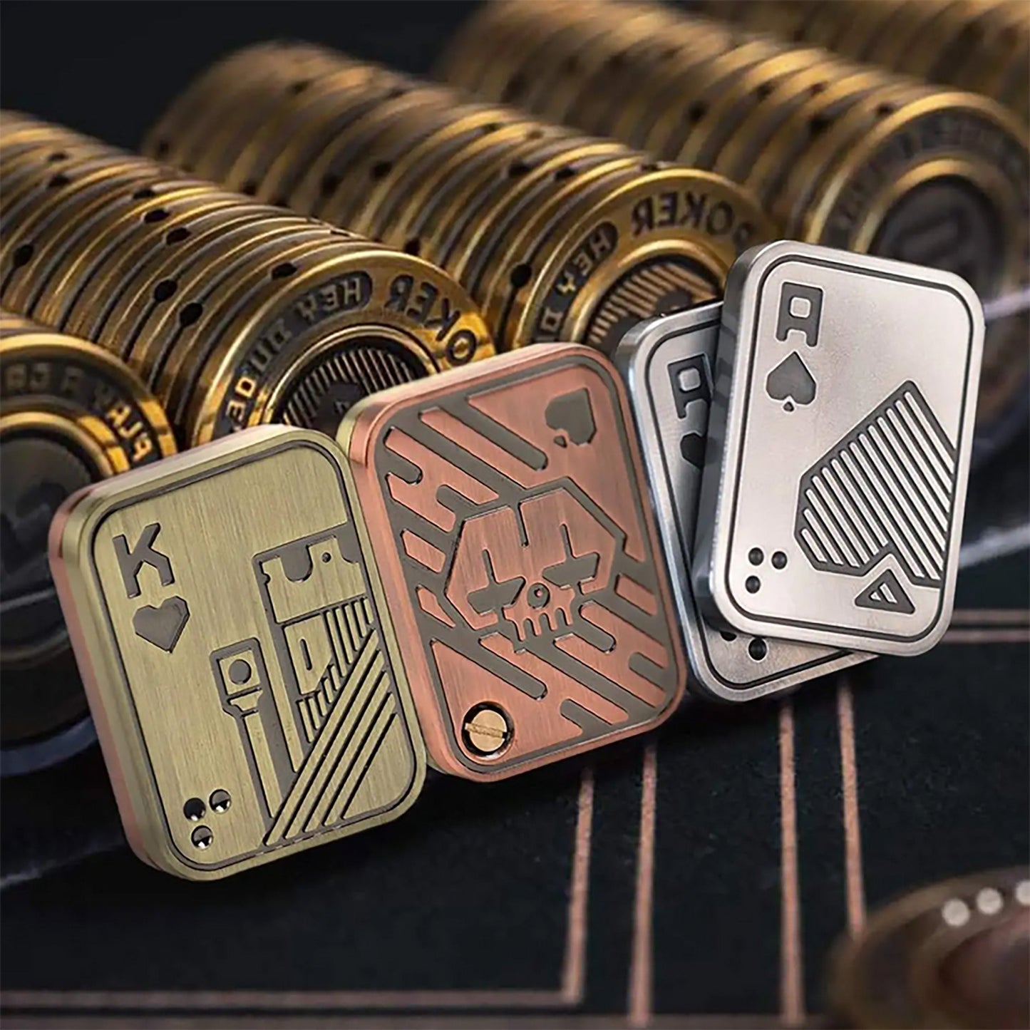 Metal Magnetic Slider Ace Card
