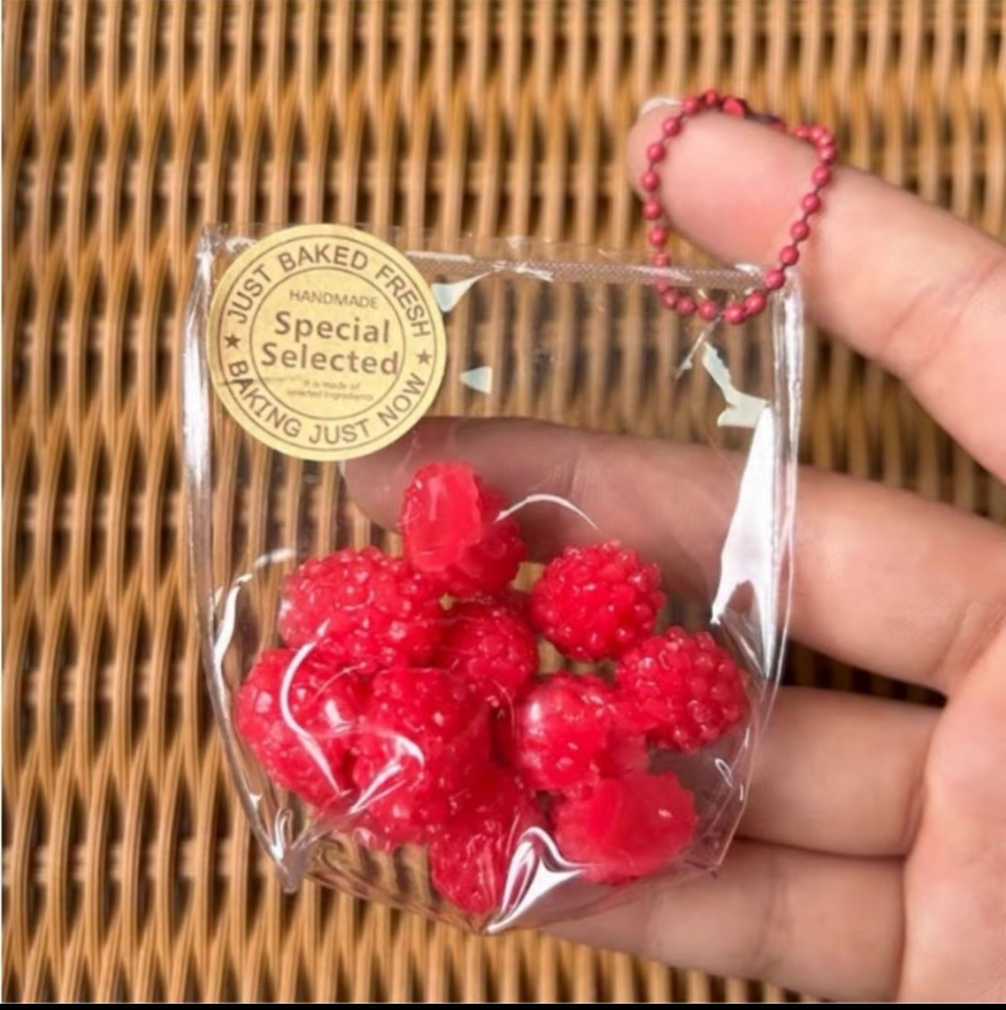Stress-Relieving Little Fruit Squishy Keychain Fidget Toy - Lynsolab