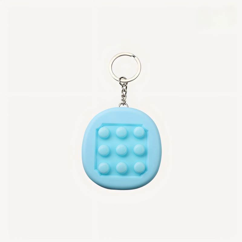 Enhance Your Focus with the LYNSOLAB 2-in-1 Fidget Keychain: Pop Bubble & Maze Puzzle Stress Relief Toy