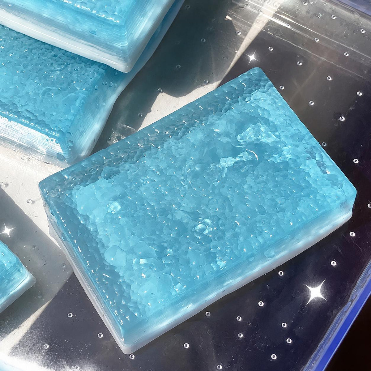 Water-Themed Squishies 4-Pack | Kawaii Stress Relief Sensory Toys for Calming Fidgeting