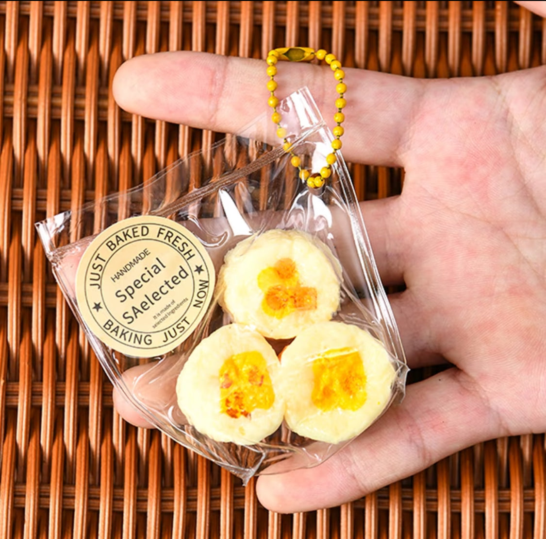 Stress-Relieving Little Fruit Squishy Keychain Fidget Toy - Lynsolab