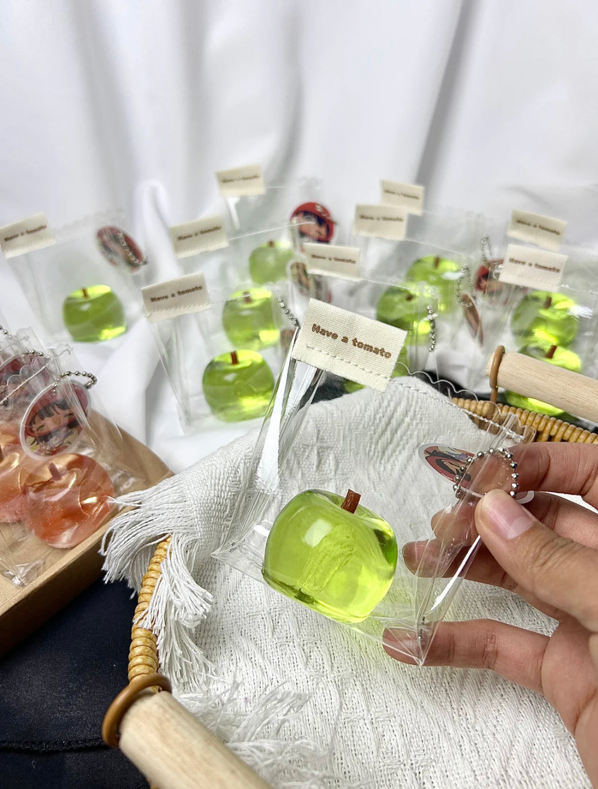 Medium Apple Squishy Fidget Toy for Stress Relief and Fun - Lynsolab