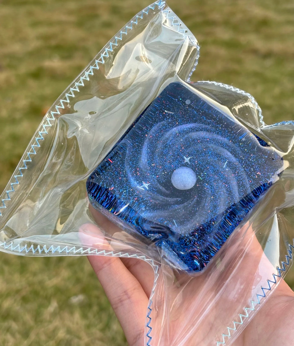 Galaxy Spiral Cube Fidget Toy - Stress Relief in a Colorful Package - Lynsolab