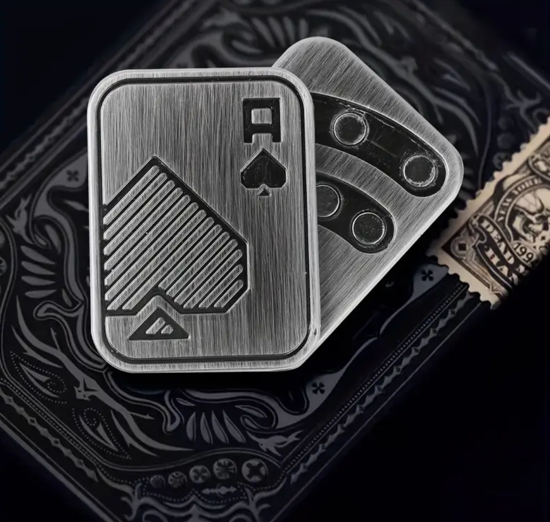 Metal Magnetic Slider Ace Card