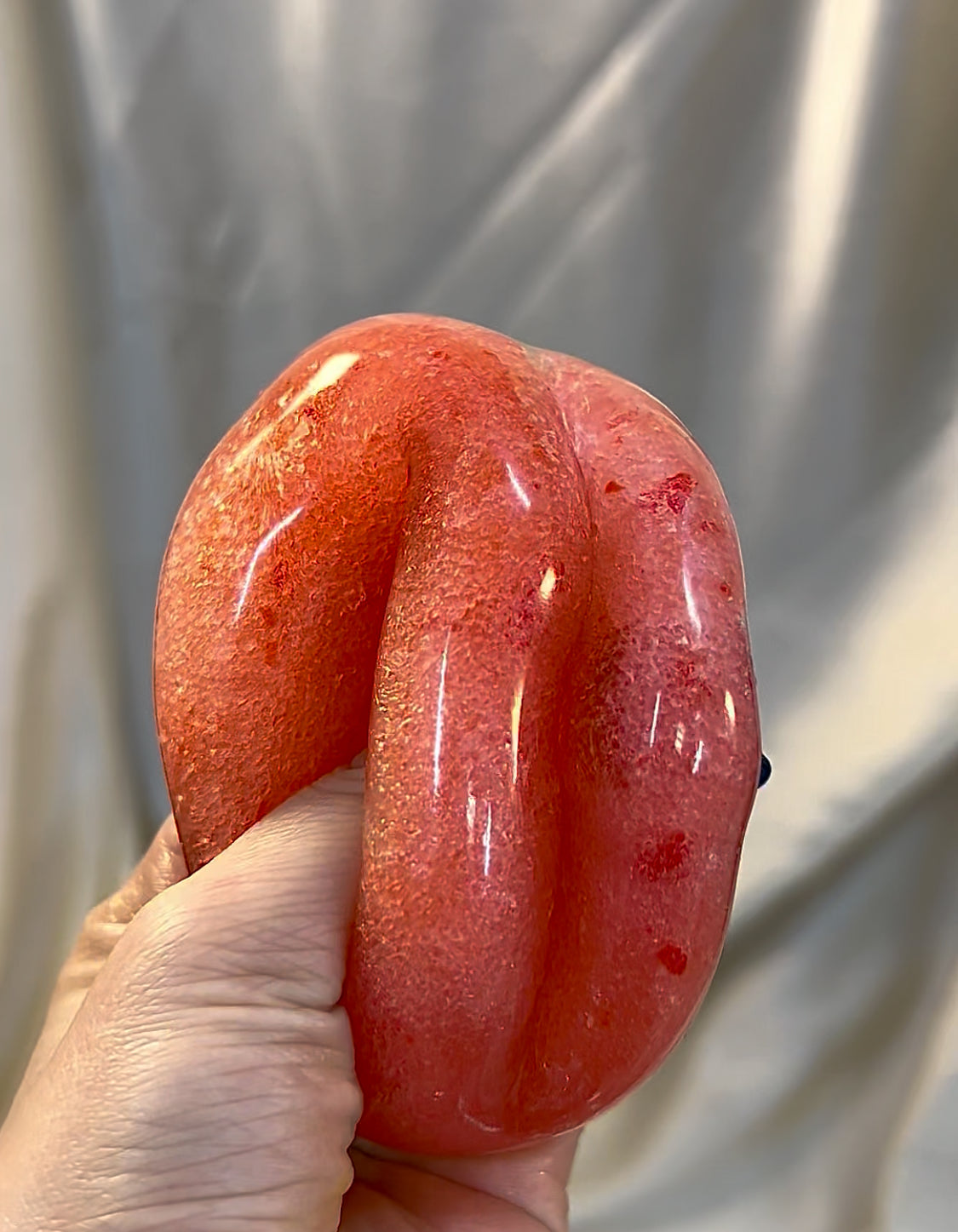 Delightful Strawberry Slushy Squishy Fidget Toy for Stress Relief and Fun - Lynsolab