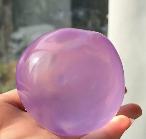 Coconut Oil Texture Squishy Ball - Ultimate Stress Relief Fidget Toy for Calming Anxiety