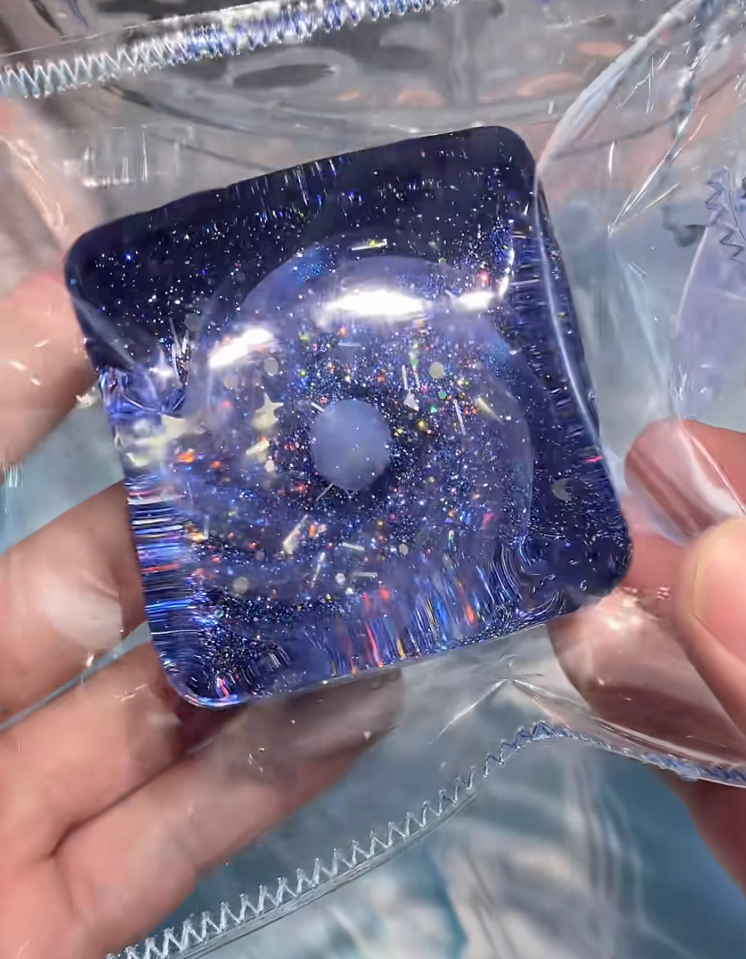 Galaxy Spiral Cube Fidget Toy - Stress Relief in a Colorful Package - Lynsolab
