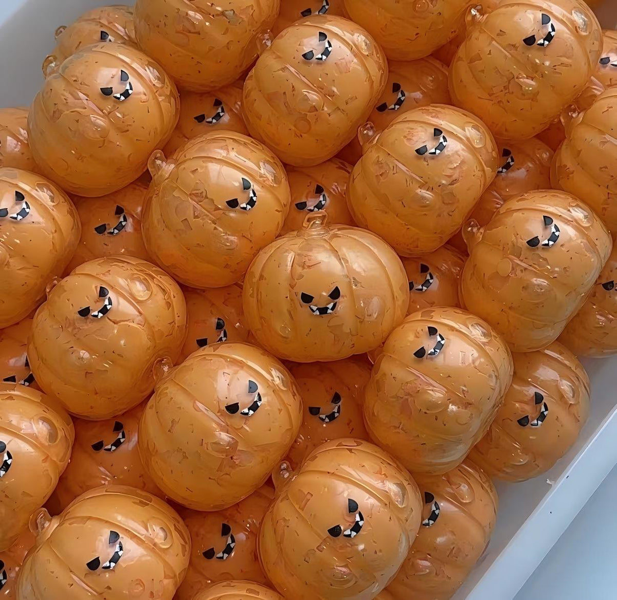 LYNSOLAB Halloween Crunchy Squishy - Fun Pumpkin & Ghost Fidget Toy for Stress Relief