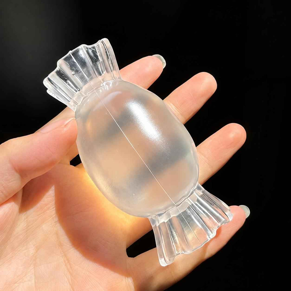 Candy-Shaped Coconut Oil Squishy | Soft Jelly Fidget Toy for Stress Relief