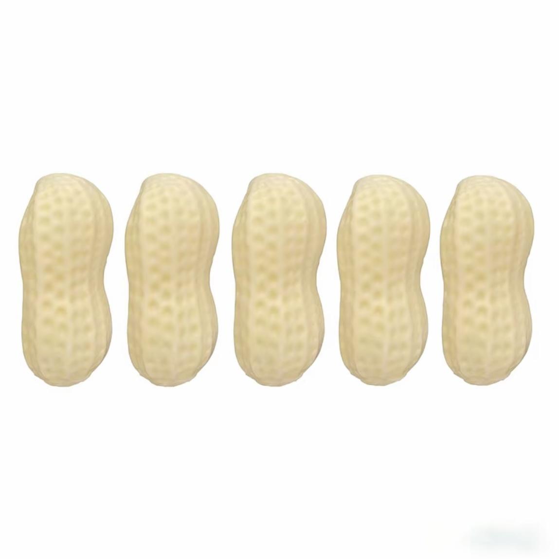 Large Soft Peanut Stress Relief Toy, Realistic Food Cheese Slow Bounce Decompression Toy Gift, Relaxing Squeeze Fun Squishies