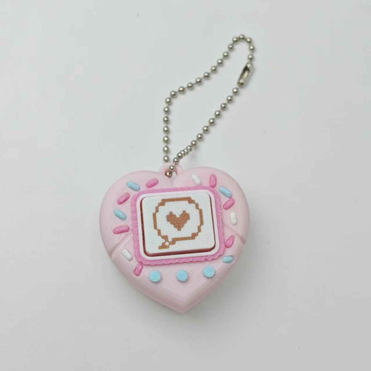 LYNSOLAB Y2K Heart Fidget Keychain - Portable Sensory Stress Reliever