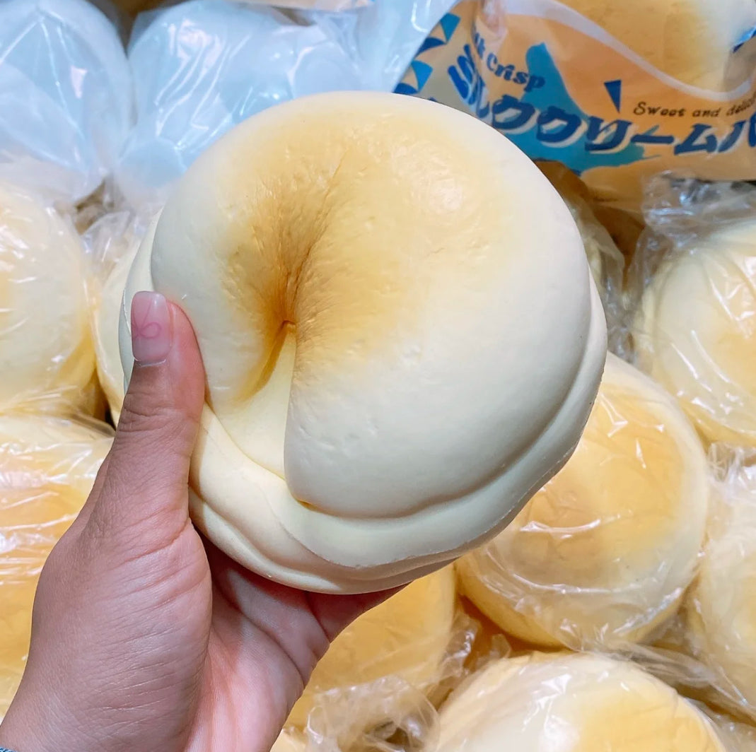 Soft Large Milk Bun(Scented) Hachimi Foam Slow Rebound Squishy Fidget Toy - Lynsolab