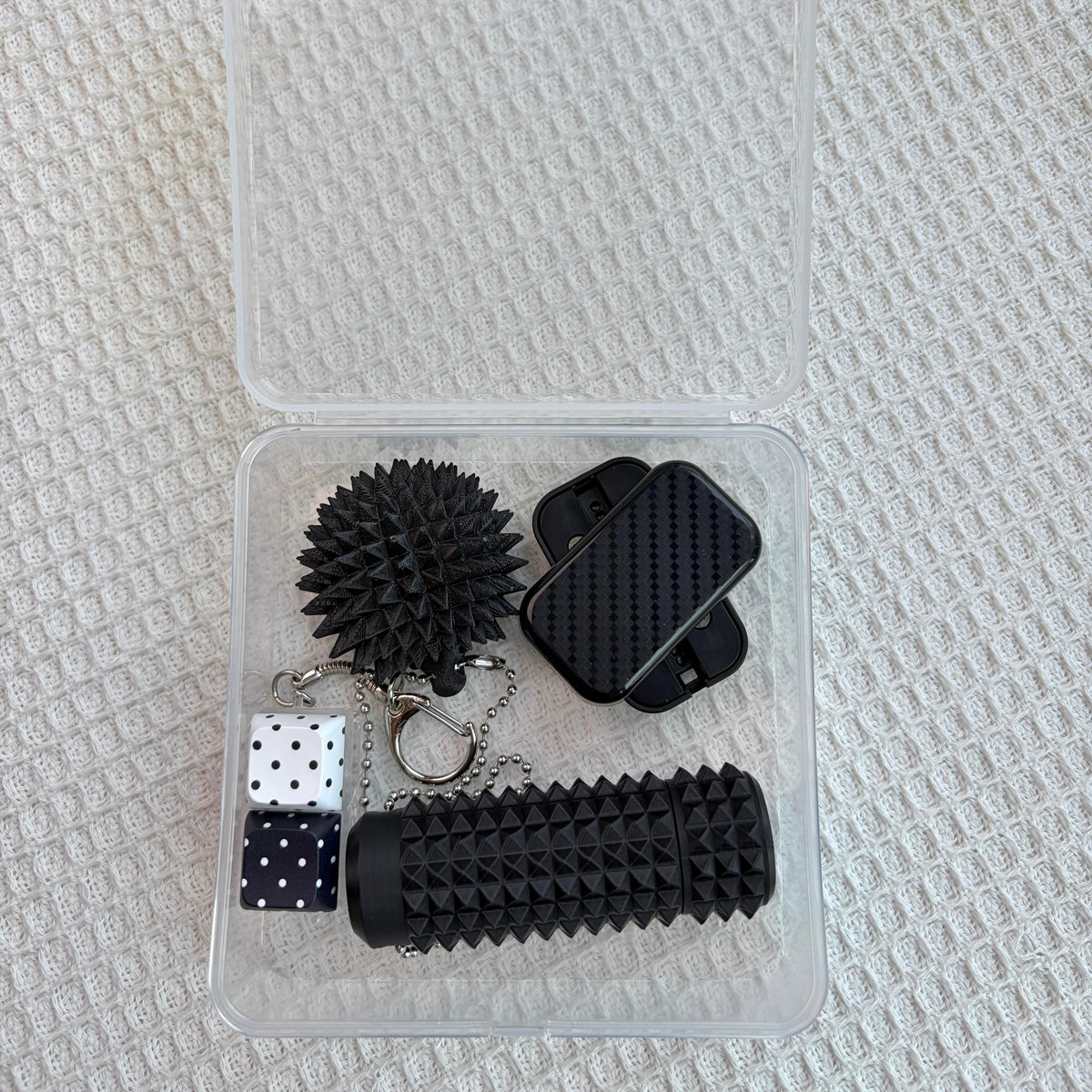 LYNSOLAB Calm Fidget Toy Set - Portable Stress Relief Kit for Daily Relaxation