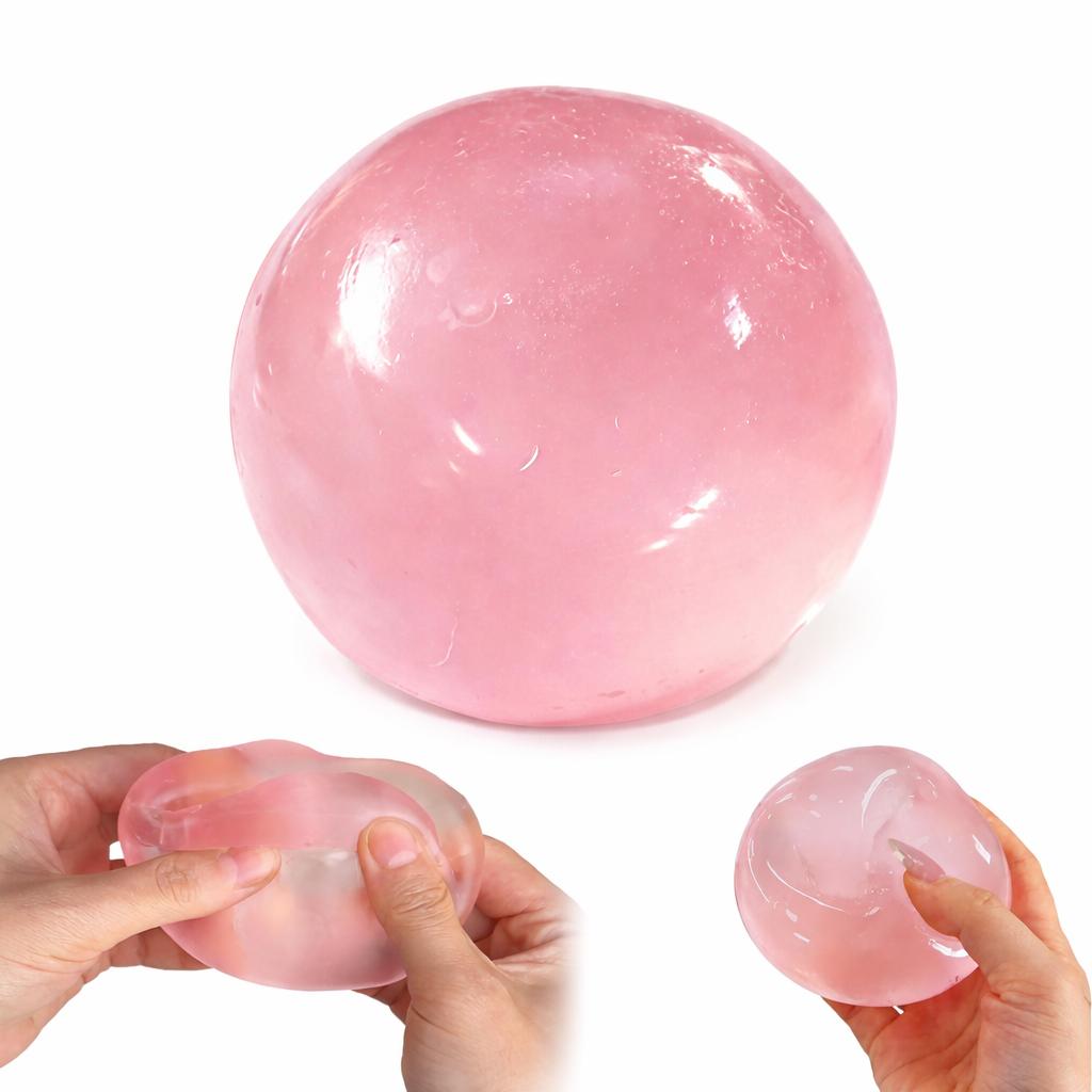 Coconut Oil Texture Squishy Ball - Ultimate Stress Relief Fidget Toy for Calming Anxiety
