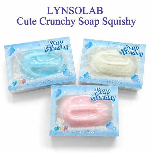 LYNSOLAB Crunchy Soap Squishy – Your Ultimate Stress Relief Fidget Toy
