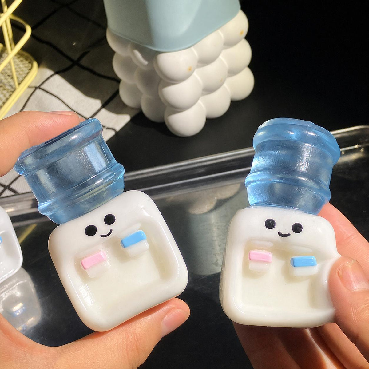Kawaii Water-Themed Squishies 4-Pack | Stress Relief Sensory Toys for Calming Fidgeting Adventures