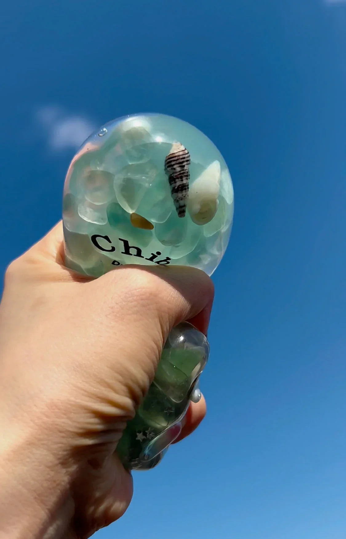 Handmade Stress Relief Fidget Toy - Pinball Squishy Bottle for Ultimate Relaxation - Lynsolab