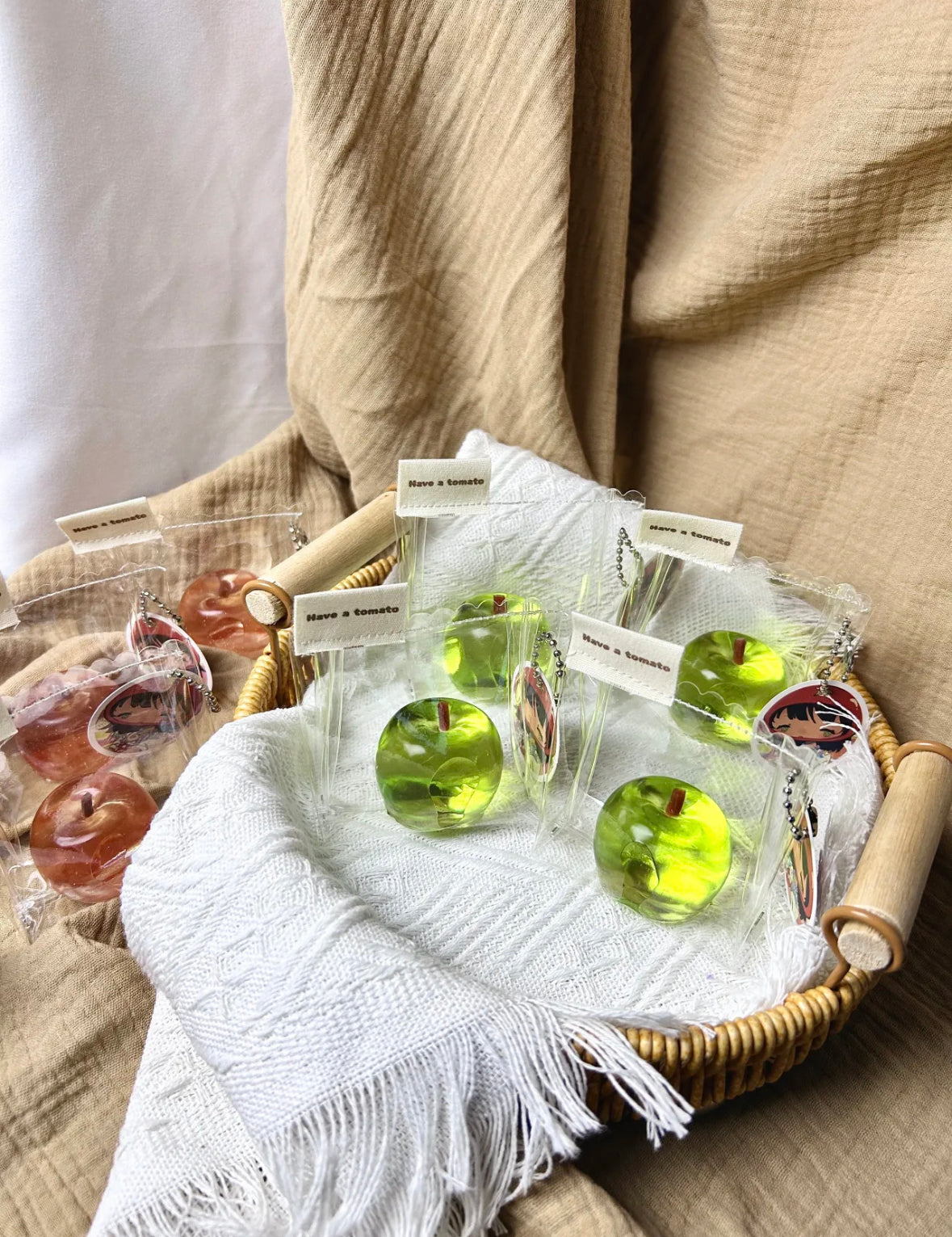 Medium Apple Squishy Fidget Toy for Stress Relief and Fun - Lynsolab