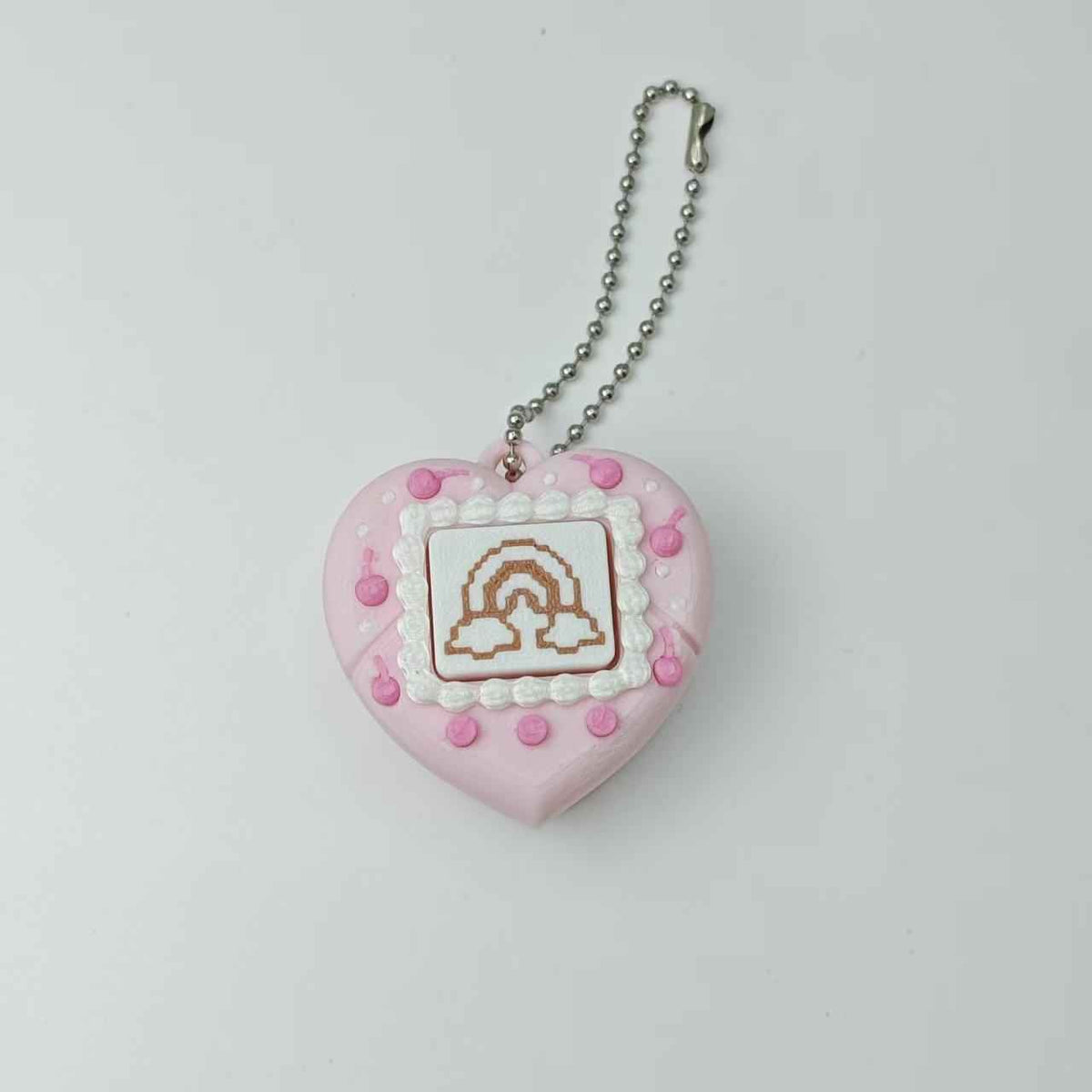 LYNSOLAB Y2K Heart Fidget Keychain - Portable Sensory Stress Reliever