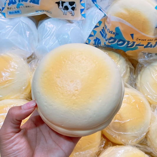 Soft Large Milk Bun(Scented) Hachimi Foam Slow Rebound Squishy Fidget Toy - Lynsolab
