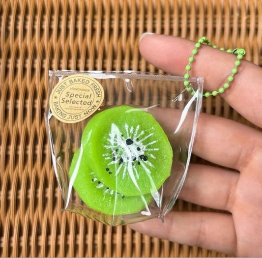 Stress-Relieving Little Fruit Squishy Keychain Fidget Toy - Lynsolab