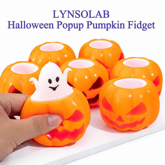 LYNSOLAB Pumpkin Ghost Fidget Toy - Ultimate Stress Relief Squeeze Toy