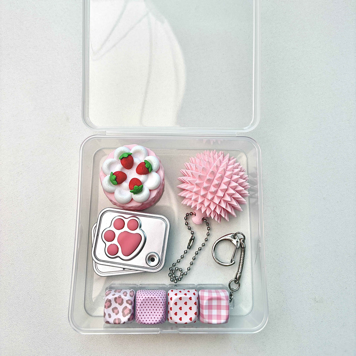 LYNSOLAB Calm Fidget Toy Set - Portable Stress Relief Kit for Daily Relaxation