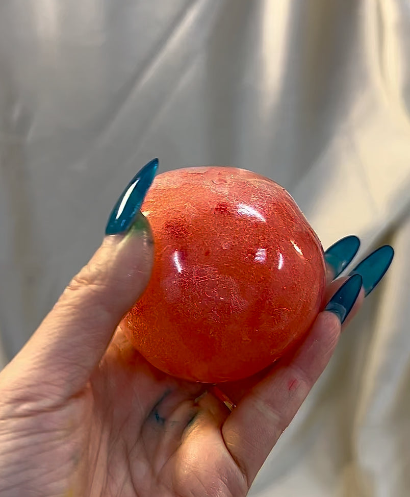 Delightful Strawberry Slushy Squishy Fidget Toy for Stress Relief and Fun - Lynsolab