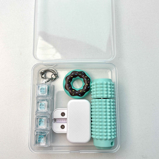LYNSOLAB Calm Fidget Toy Set - Portable Stress Relief Kit for Daily Relaxation
