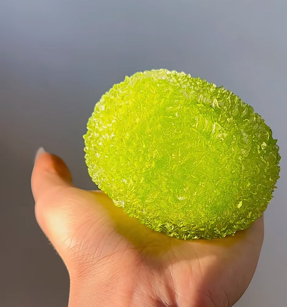 Crystal Slushy Ball - Zero Bounce-Back Squish Fidget Toy for Ultimate Stress Relief - Lynsolab
