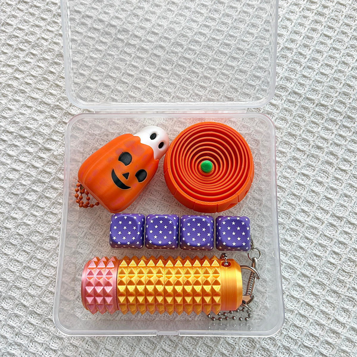 LYNSOLAB Calm Fidget Toy Set - Portable Stress Relief Kit for Daily Relaxation
