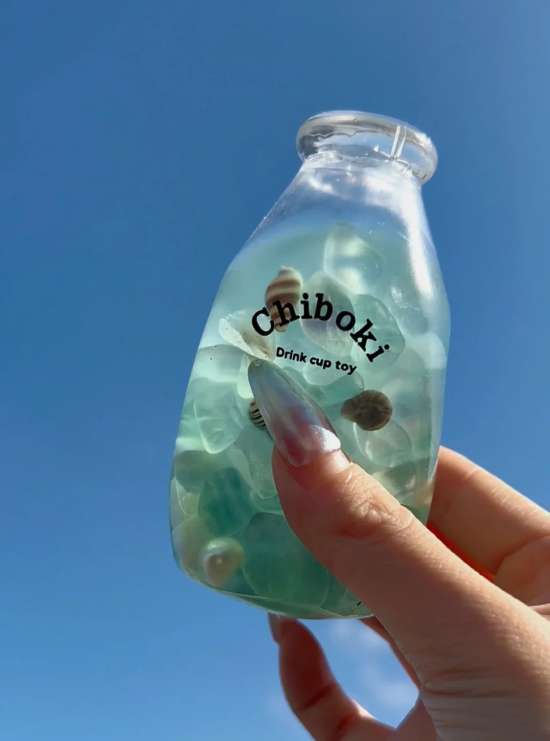 Handmade Stress Relief Fidget Toy - Pinball Squishy Bottle for Ultimate Relaxation - Lynsolab