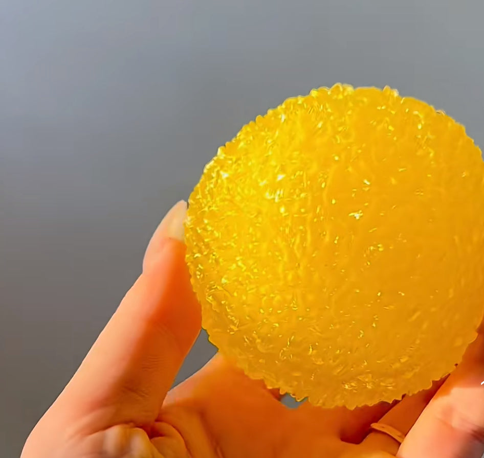 Crystal Slushy Ball - Zero Bounce-Back Squish Fidget Toy for Ultimate Stress Relief - Lynsolab