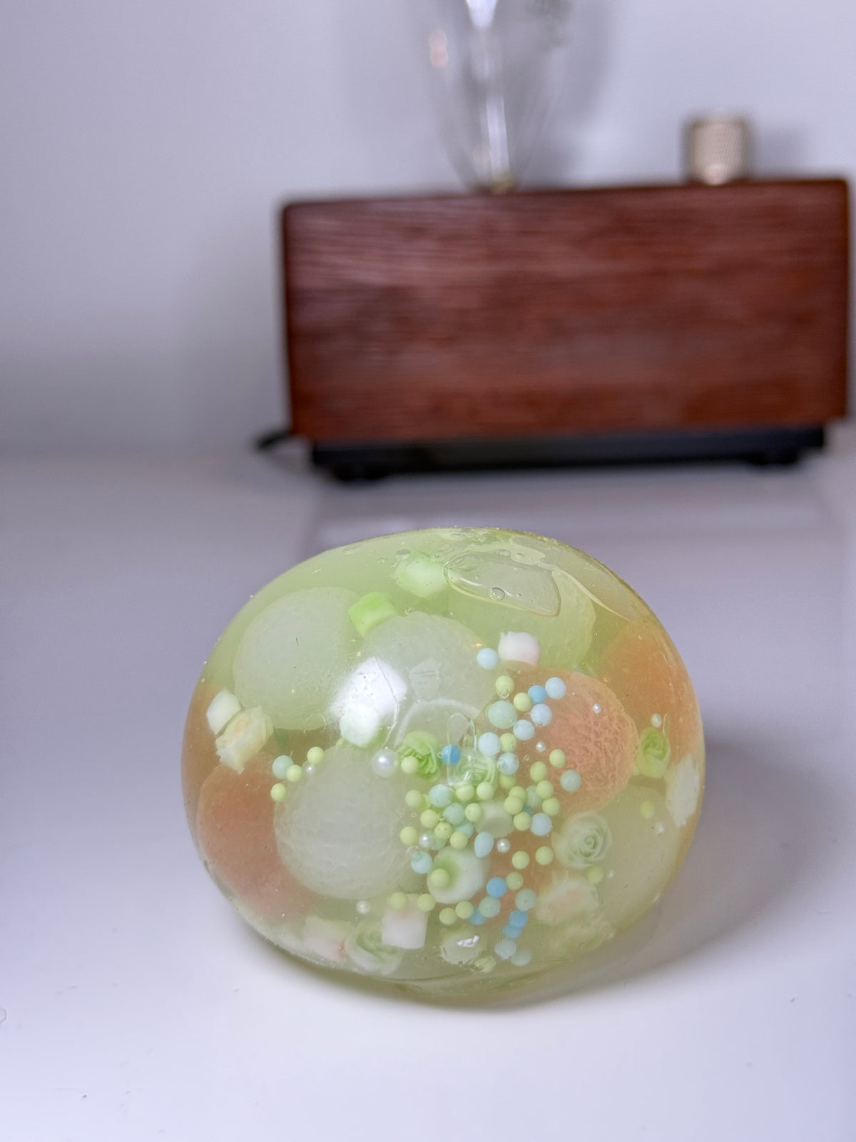 Flower Everland Crystal Ball Squishy Fidget Toy - Lynsolab